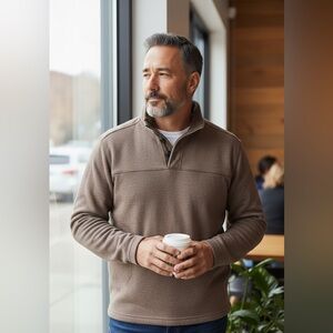 RedHead Brown Pullover Top